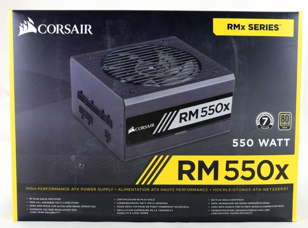 fuente Corsair RM550x